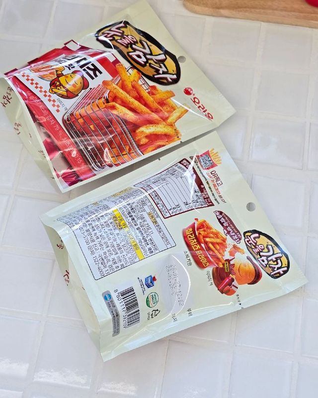 눈을감자 칠리치즈 프라이즈맛 리뷰 사진