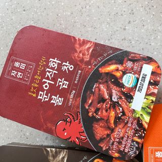 자연풍미 문어직화볶음 3종 (불고기, 불곱창, 치즈불닭) — 5점을 준 리뷰어가 2022년 8월 올린 사용 사진