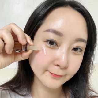 청담로즈 로즈블랑 화이트닝 비타민24 앰플 — 5점을 준 리뷰어가 2023년 7월 올린 사용 사진