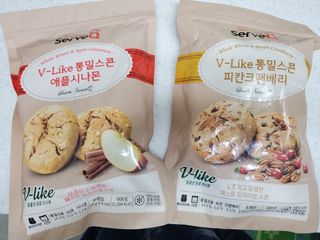 서브큐 V-like 통밀스콘 2종 (애플시나몬+피칸크랜베리) — 4점을 준 리뷰어가 2022년 9월 올린 사용 사진