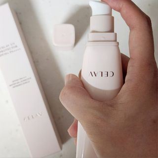 프리마인 선크림만 바꿨을 뿐인데 매일 물 2L챙겨먹고 기초케어 완벽하게 한 물빛피부 완성,셀라브UV프로텍터 — 5점을 준 리뷰어가 2023년 7월 올린 사용 사진