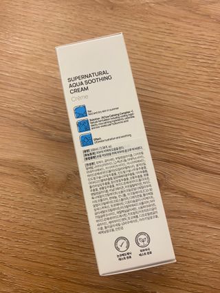 랑벨 수퍼내츄럴 아쿠아 수딩 크림 100ml — 5점을 준 리뷰어가 2022년 4월 올린 사용 사진