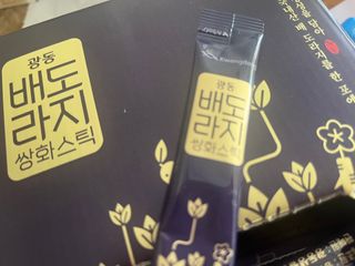 광동생활건강 나우 [광동] 배도라지 쌍화스틱 10mL x 100포 — 5점을 준 리뷰어가 2023년 11월 올린 사용 사진