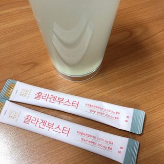 더리틀스 콜라겐부스터 — 5점을 준 리뷰어가 2022년 12월 올린 사용 사진