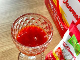 제이제이바이오 더단마토 프리미엄주스 100ml 30팩입 - 무설탕 스테비아 토마토즙 — 5점을 준 리뷰어가 2021년 11월 올린 사용 사진