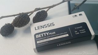 렌시스 LENSSIS [ 렌시스 ] 품절대란템 , 데일리로 쓰기 좋은 ＃베티 시리즈 1개월용 ｜ 5컬러 중 택1 ｜ — 5점을 준 리뷰어가 2021년 4월 올린 사용 사진