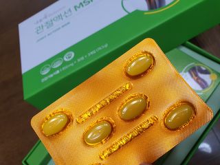 서울약사신협_내몸애발란스관절액션MSM_850mg x 90정 — 5점을 준 리뷰어가 2021년 3월 올린 사용 사진