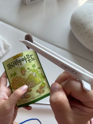 칩스틱 과자젓가락 게이밍젓가락 2ea / KC인증 식품용 — 5점을 준 리뷰어가 2021년 11월 올린 사용 사진