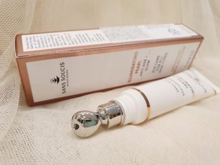 산수시 일루미네이팅 펄 영양 다크서클 스틱 아이 크림 케어 15ml — 4.5점을 준 리뷰어가 2021년 6월 올린 사용 사진