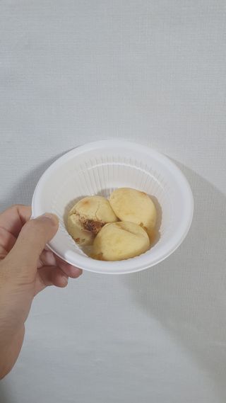 한성기업 베이크볼 치즈몽땅 300g x 2봉 — 5점을 준 리뷰어가 2021년 9월 올린 사용 사진