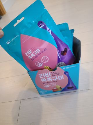 푸름웰니스 라바 쑥쑥구미 36g — 5점을 준 리뷰어가 2022년 5월 올린 사용 사진