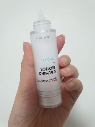 리더스코스메틱 카밍 바이오틱스 앰플 — 5점을 준 리뷰어가 2021년 2월 올린 사용 사진