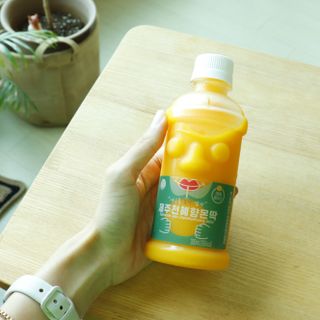 탐라원 제주의 맛, 몬딱주스 4종세트 - 한라봉몬딱주스, 천혜향몬딱주스, 청귤에이드, 당근몬딱주스 — 5점을 준 리뷰어가 2021년 8월 올린 사용 사진