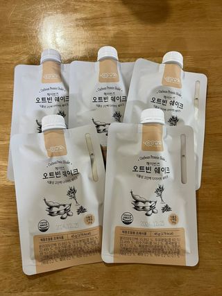 헤이빈즈 식사대용 식물성단백질 다이어트쉐이크 파우치 5일분 — 5점을 준 리뷰어가 2023년 3월 올린 사용 사진