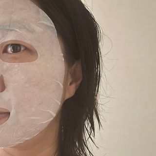 방방곳곳 편림초 수분진정 화이트닝 마스크팩 — 4.5점을 준 리뷰어가 2022년 10월 올린 사용 사진