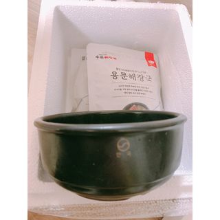 요리반상회 용문해장국 2팩 + 뚝배기 1개 — 5점을 준 리뷰어가 2021년 3월 올린 사용 사진