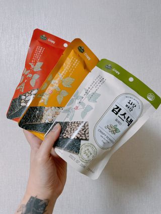 더빈트 와삭바삭 김스낵 — 2점을 준 리뷰어가 2023년 2월 올린 사용 사진
