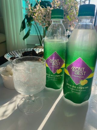 몽베스트 Montbest with Sparkling water Lemon OR Lime 20병(랜덤) — 5점을 준 리뷰어가 2022년 11월 올린 사용 사진