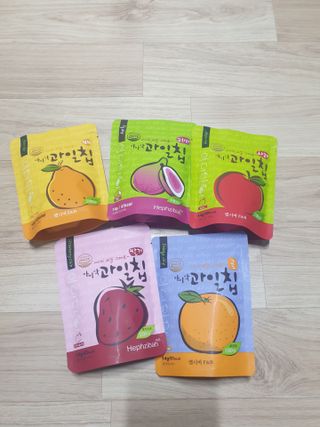 아비삭과일칩 5종 /딸기,사과,배,귤,무화과 5종 — 5점을 준 리뷰어가 2021년 3월 올린 사용 사진