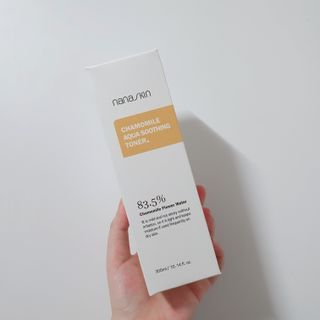 나나스킨 캐모마일아쿠아수딩토너 — 5점을 준 리뷰어가 2021년 5월 올린 사용 사진