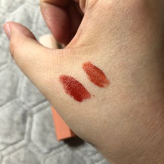 [블랙루즈]하프앤하프틴트 10종 中 택1+랜덤1 — 5점을 준 리뷰어가 2021년 2월 올린 사용 사진