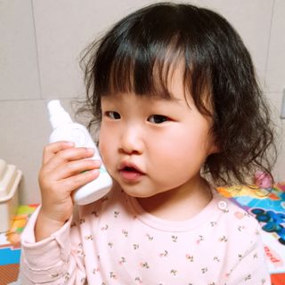 mom e 맘이 내추럴 베이비 케어 크림+바디오일 — 5점을 준 리뷰어가 2021년 1월 올린 사용 사진