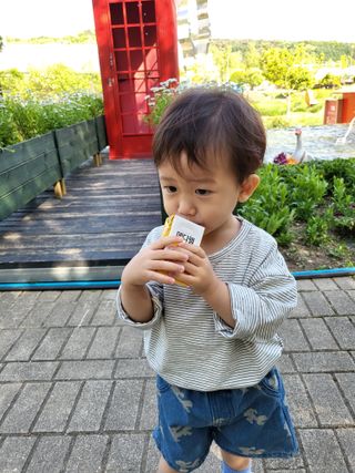 메디웰 페디아드링크 미니 바나나맛 — 5점을 준 리뷰어가 2022년 5월 올린 사용 사진