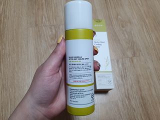달리프 클로렐라 베러 루트 쿨링 스프레이 100ml — 5점을 준 리뷰어가 2021년 3월 올린 사용 사진