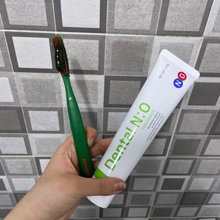 프리마인 유해균 뿐만 아니라 유익균까지 씻어내는 치약은 그만, 건강한 구강환경을 만드는 덴탈엔오 — 5점을 준 리뷰어가 2022년 6월 올린 사용 사진