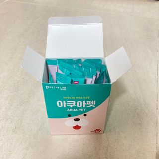 펫시랩 반려견용 액상 프리바이오틱스 아쿠아펫 — 5점을 준 리뷰어가 2021년 1월 올린 사용 사진
