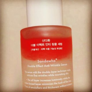 산다화 더블 이펙트 안티 링클 세럼 50ml — 5점을 준 리뷰어가 2021년 9월 올린 사용 사진