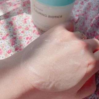 리더스코스메틱 리더스 카밍 바이오틱스 퀵 수딩 패드 — 5점을 준 리뷰어가 2022년 4월 올린 사용 사진