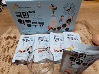 국민바이오 약콩두유 — 4점을 준 리뷰어가 2022년 5월 올린 사용 사진