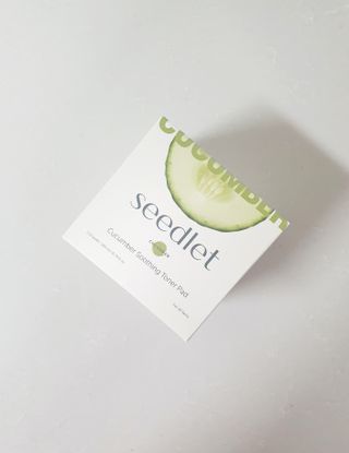 씨드렛 큐컴버 수딩 토너 패드 — 5점을 준 리뷰어가 2023년 2월 올린 사용 사진