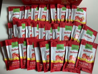 제이제이바이오 더단마토 프리미엄주스 100ml 30팩입 - 무설탕 스테비아 토마토즙 — 5점을 준 리뷰어가 2022년 1월 올린 사용 사진