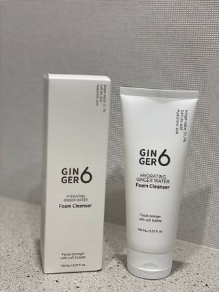 GINGER6 하이드레이팅 진저 워터 폼클렌징 — 5점을 준 리뷰어가 2021년 10월 올린 사용 사진