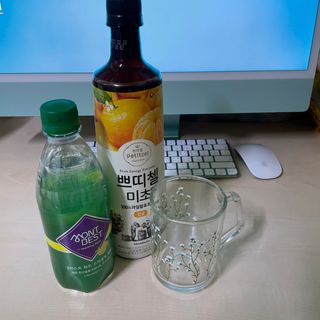 몽베스트 Montbest with Sparkling water Lemon OR Lime 20병(랜덤) — 5점을 준 리뷰어가 2022년 8월 올린 사용 사진