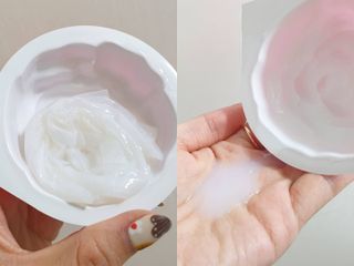 제주인디 카멜리아 블러썸 바이오셀룰로오스 마스크팩 — 5점을 준 리뷰어가 2021년 10월 올린 사용 사진