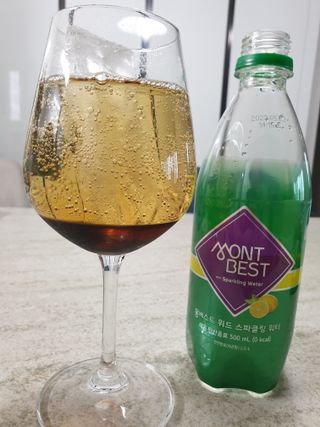 몽베스트 Montbest with Sparkling water Lemon OR Lime 20병(랜덤) — 5점을 준 리뷰어가 2022년 9월 올린 사용 사진