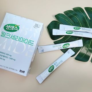 셀렉스스포츠 셀렉스 밀크세라마이드 저분자피쉬콜라겐 28포 X 1박스 — 5점을 준 리뷰어가 2021년 7월 올린 사용 사진