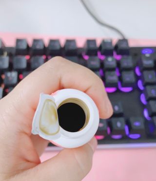 랩앤뷰티 메가 벨벳 콜라겐 12000 — 5점을 준 리뷰어가 2021년 6월 올린 사용 사진