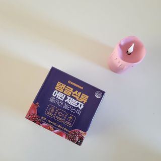 참앤들황토농원 맛있게 탱글탱글! 탱글석류 어린저분자 콜라겐 젤리스틱 1박스 ♥총 50포♥ — 5점을 준 리뷰어가 2023년 2월 올린 사용 사진