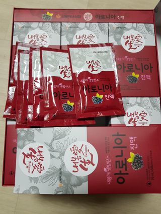 서울약사신협_내몸애생발란스아로니아_70ml x 30포 — 5점을 준 리뷰어가 2021년 7월 올린 사용 사진