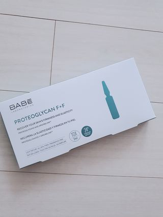 바베 BABE 바베 프로테오글리칸 F+F 앰플 솔루션 — 4점을 준 리뷰어가 2021년 1월 올린 사용 사진