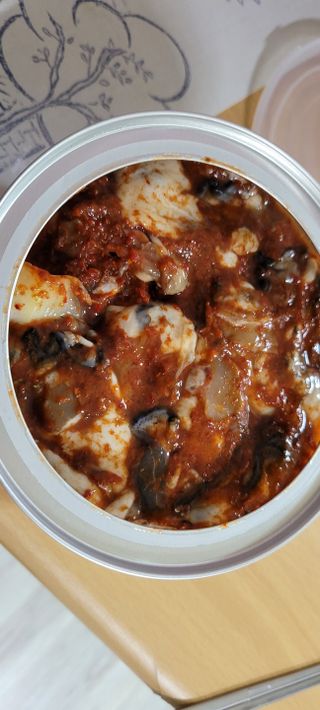 셰프애찬 별미김치 굴겉절이 1kg — 5점을 준 리뷰어가 2022년 12월 올린 사용 사진