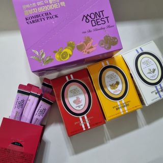 몽베스트 위드더 블랜딩 하우스 콤부차 _ 버라이어티팩 — 5점을 준 리뷰어가 2023년 6월 올린 사용 사진