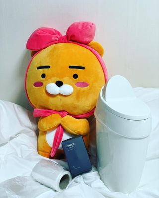 창신리빙 프랑코 바스 휴지통 7L — 5점을 준 리뷰어가 2022년 2월 올린 사용 사진