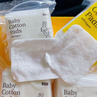 디어엘로디 프리미엄 유기농 유아 솜티슈 40매 3Pack +60매 1Pack 혼합형 — 5점을 준 리뷰어가 2021년 4월 올린 사용 사진