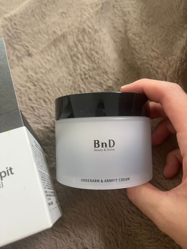 2NOW[한글]]BnD 바디 미백 겨드랑이 크림 리뷰 사진