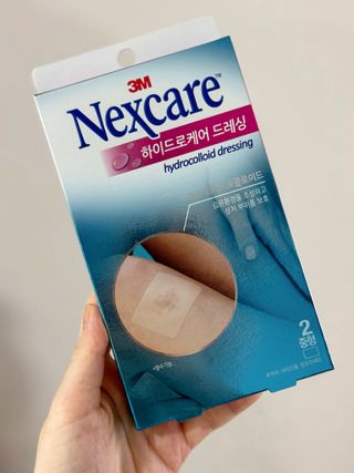 3M 넥스케어 습윤밴드 하이드로케어 밴드 프리컷 중형 6매 (2매x3개) — 5점을 준 리뷰어가 2025년 9월 올린 사용 사진